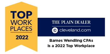 Plain Dealer Top Workplace Award 2022 Banner